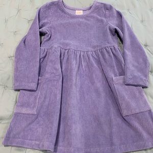 NWT Hanna Andersson Ribbed Velour Pocket D…